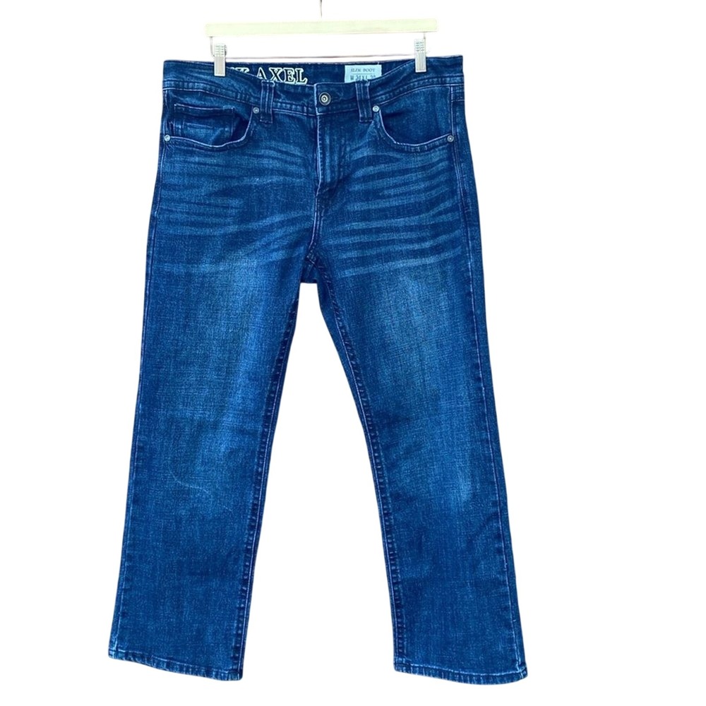 T. K. Axel Vintage Men's Slim Boot Cut Jeans Size 34 x 30